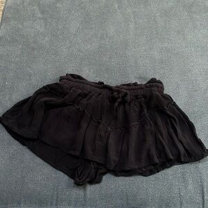 Black rewash beach shorts Small